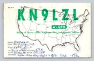 Ham Radio Qsl Card KN9LZL Indianapolis 1959 Globe 90 Transmitter. Fixed Price $16.99.