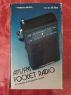 Nib Radio Shack Realistic 12-724 Am/fm Portable Pocket Strap And Earpiece. Fixed Price $34.95.