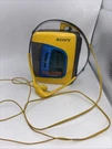 Sony Sports Walkman Cassette Am/fm Player WM-FS191 W/ MDR-W14 Headphones Working. Fixed Price $69.99.