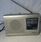 Vintage Sanyo Rp 5230 Portable Am/fm Radio Band- Works!!!. Fixed Price $29.99.