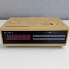 Vintage 1980S Sony Dream Machine ICF-C2W Fm/am Digital Clock Radio Almond Tested. Fixed Price $23.95.