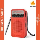Portable Am Fm With Long Range Reception, Goodes Transistor Radio, Red. Fixed Price $15.49.