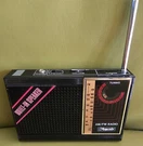 Vintage Rhapsody Am Fm 2 Band Radio Dc 9V Model RY-115. Fixed Price $12.99.