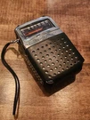 Vintage General Electric Solid State Handheld Pocket Radio W/ Full Leather Case. Fixed Price $29.99.