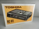Toshiba Clock Radio New Old Stock, RC-K4 Fm/am Bandbattery Back Up DIMMER,2015. Fixed Price $119.95.