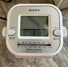 Sony ICF-C180 White Fm/am Clock Radio Digital Display Dual Alarms Automatic Tim. Fixed Price $55.00.
