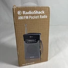 Radioshack Am/fm Pocket 1200586 Tested/working. Fixed Price $31.98.