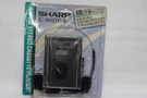 Vintage Sharp JC-180(GY)-B Am Fm Stereo Cassette Tape Player-belt Clip Brand New. Fixed Price $49.99.