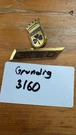 Original Grundig 3160 Front Badge Logo Emblem Crest Vintage Tube Radio. Fixed Price $65.00.