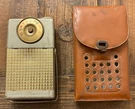 Trav-ler Power-mite TR-283-B Transistor Radio Mid-century Works Please Read. Fixed Price $50.00.