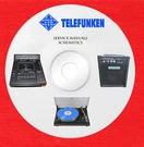 1 Service Manual Telefunken Audio Video On Dvd In Pdf Format. Fixed Price $19.00.
