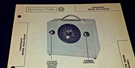 Coronado Model RA33-9856D Photofact Folder. Fixed Price $9.00.
