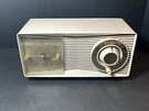 Vtg Motorola C2P3 Cabinet Retro Tube Radio Antique White Tested. Fixed Price $79.99.