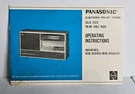 Panasonic Solid State Fm-am Table Radio / RE-6250C Operating Manual. Fixed Price $11.00.