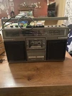 General Electric 3-5252 Am Fm Stereo Portable Cassette Radio Recorder. Fixed Price $89.99.