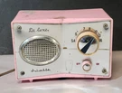 Pink Juliette Deluxe Tube Radio Works Vintage 1950S-60S Am Mid-century Modern. Fixed Price $233.75.