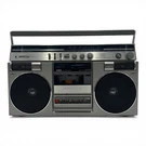 Aiwa CS-600U Silver Boombox Cassette Tape Am/fm Radio Headphone Jack Line. Fixed Price $249.98.