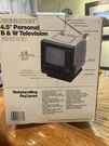 Vintage 1987 Soundesign Portable Tv With Power Cord 3918SGY *works* Television. Fixed Price $69.99.