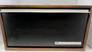Vtg Montgomery Ward Stereo 8 Tape Library Rotating Track Storage Cabinet. Fixed Price $119.99.