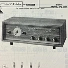 1968 Sony Radio 8FC-45W Service Wire Schematic Repair Manual Sam Photofact Vtg. Fixed Price $9.99.