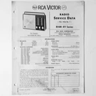 Rca Model 49E Series Transistor Radio - Service Manual 1966. Fixed Price $8.55.