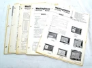 Westinghouse Service Manuals For Table Top Radio's (20) Original 7AA. Fixed Price $14.95.