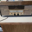 Vintage Delmonico Electric Tube Radio Model TFM-99U Victor Japan Turns. Fixed Price $63.00.