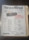 Panasonic RX-CD70 Service Manual Original Repair Book Portable Comp System. Fixed Price $49.99.