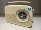 Large Vintage Bush TR82 Portable Radio Cream Am/fm. Fixed Price $185.19.