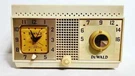 1958 Dewald L-548 Am Mid-century Clock Tube Radio Ivory Plaskon Near Mint. Fixed Price $499.00.