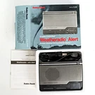 Vtg Weather Alert Model 12-240 Tested Box & Manual. Fixed Price $16.95.