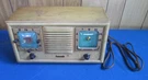 Vintage Automatic Radio Mfg. Co. CL-175 Am Wood Tube Clock. Fixed Price $110.00.