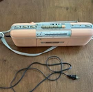 Sharp QT-50P Pink Color Am Fm Boombox Radio Cassette Stranger Things Pleas Read. Fixed Price $100.00.