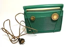 Motorola Galvin Corsair 5P21B Vintage 1950'S Green Portable Tube Am Radio. Fixed Price $71.99.
