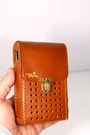 Near Mint Antique Gold Crown Logo Regency TR-1 Transistor Radio Leather Case. Fixed Price $95.00.