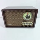 Victrola Bluetooth Am/fm Radio With Tone Control Vintage Style Model Great Shape. Fixed Price $29.99.
