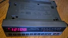 Vintage Realistic Under Cabinet Digital Clock Radio KITCHENMATE-100. Fixed Price $42.00.