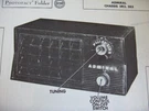Admiral 5R3, 5S3, 5R32, 5R33, 5R35, 5R36, 5R37, 5R38, 5S32, 5S33 Radio Photofact. Fixed Price $6.50.
