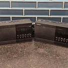 Vintage Sangean RS-330 And RS-332 Digital Am/fm Clock Radio & Dual Alarm Working. Fixed Price $47.99.