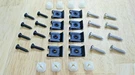 (32PCS) Bezel & Trim Hardware! For Old Bug Beetle Bus Van Karmann Ghia Thing Etc. Fixed Price $38.00.