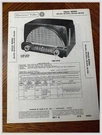 1950 Philco Radio Models 50-522/4/6 Repair Manual Photofact Set 96 & Schematics. Fixed Price $26.19.