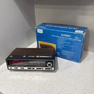 Vintage 70S Sears Com/trek Am/fm Alarm Clock Radio Model 317 23901700 - Works. Fixed Price $35.00.