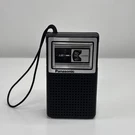 Vintage Black Panasonic Am Transistor Radio Model #R-1027-MADE Taiwan-read. Fixed Price $12.99.