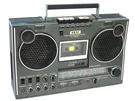 Vintage Akai Model AJ-480FS Boombox Stereo Band Radio Cassette Recorder Player. Fixed Price $499.00.