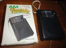 Vintage Realistic Flavoradio 12-201 Am Only Pocket Black With Box Tandy. Fixed Price $20.99.