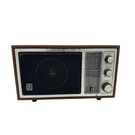 Vintage General Electric Fm Radio Walnut Grain Wood Model 7-4145A Mcm. Fixed Price $20.99.