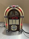Stunning Vintage 1999 Funatik Juke Box Radio Model 9891 Tested Works. Fixed Price $38.00.