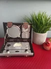 Spirit Of St. Louis Travel Series Radio Alarm Clock 4250-16BR Mini-trunk, Leeds. Fixed Price $45.00.