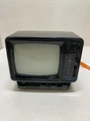 Vintage Ktv Black And White Am/fm Radio Model KT526E Read. Fixed Price $5.50.