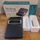 Radioshack Desktop Cassette Recorder Model CTR-111 In Box Great Condition Retro!. Fixed Price $14.95.